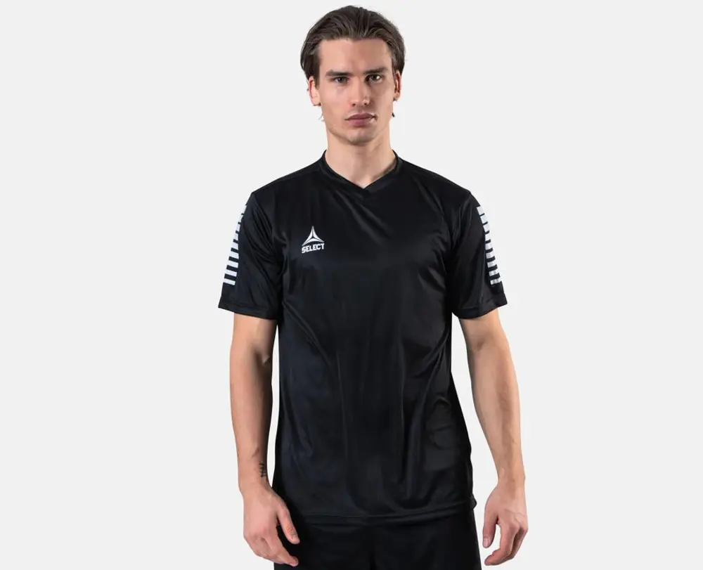 Футболка SELECT Pisa player shirt  чорний, M фото товара