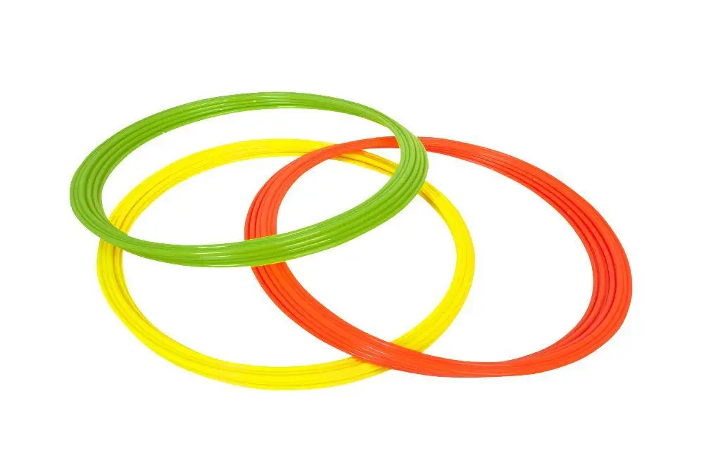 Кольца для развития координации SELECT Coordination rings  жовт/зел/помаранч, one size фото товара