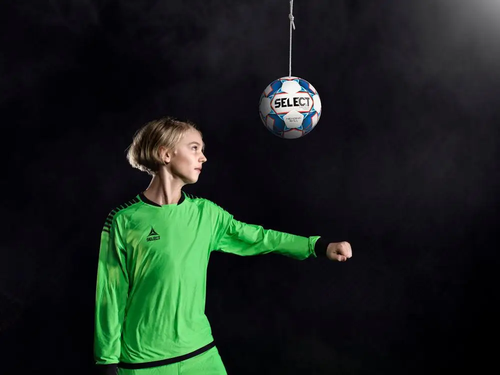 М’яч футбольний SELECT Colpo Di Testa (238) біл/синій, 5