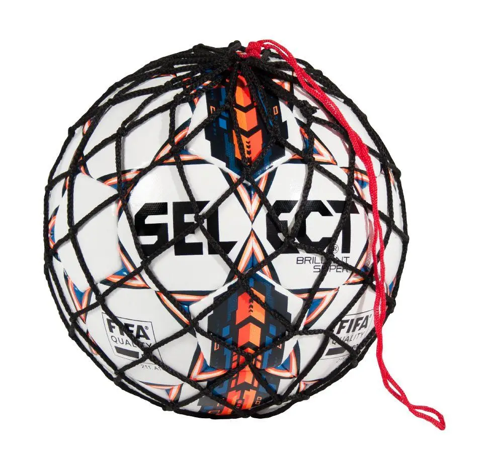 Сітка для мяча SELECT Ball net (1 ball)  чорний, 1 ball фото товару