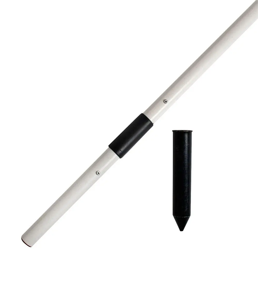 Угловой флагшток SELECT Bendable corner pole  сір/чорн фото товара