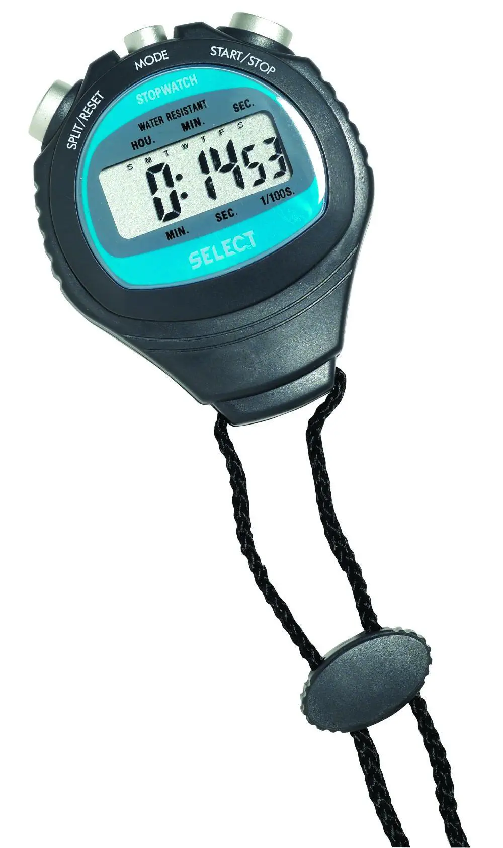 Секундомір SELECT Stop watch чорн/синій