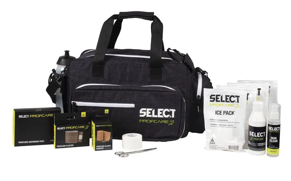 Медична сумка SELECT Medical bag junior з наповненням  чорн/білий, 23,70L фото товару