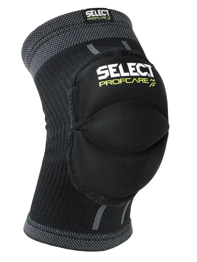 Наколенник SELECT Elastic Knee Support with Pad (423) т.сірий, XS