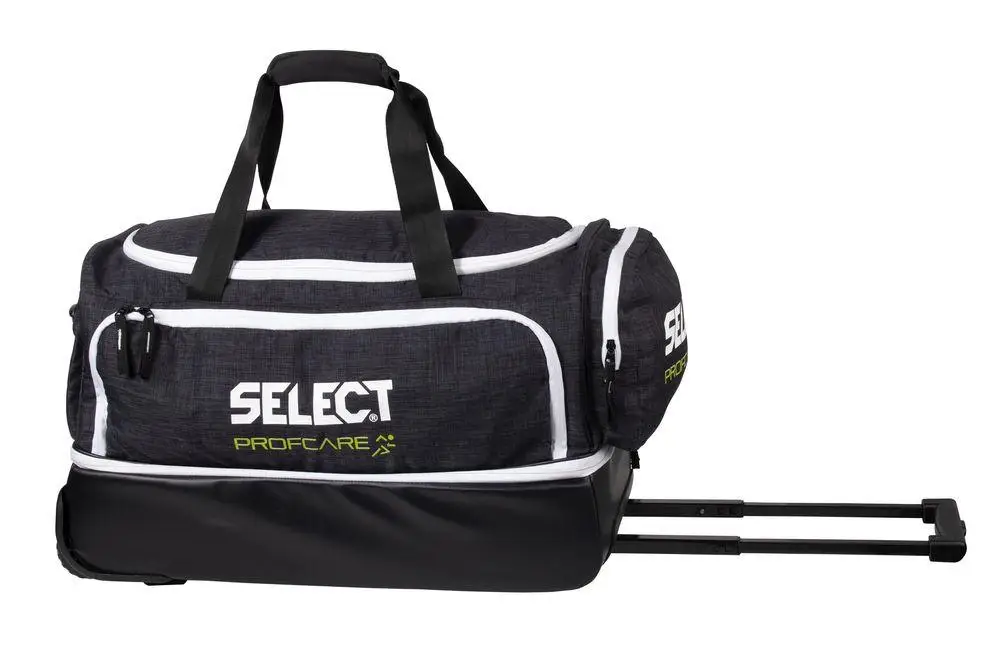Медицинская сумка на колесах Medical bag large w/wheels (051) чорн/білий, 50 L