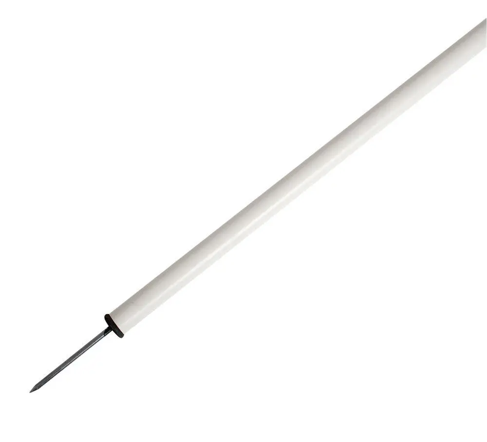 Угловой флагшток с металическим наконечником SELECT Corner pole with metal tip  сірий фото товара