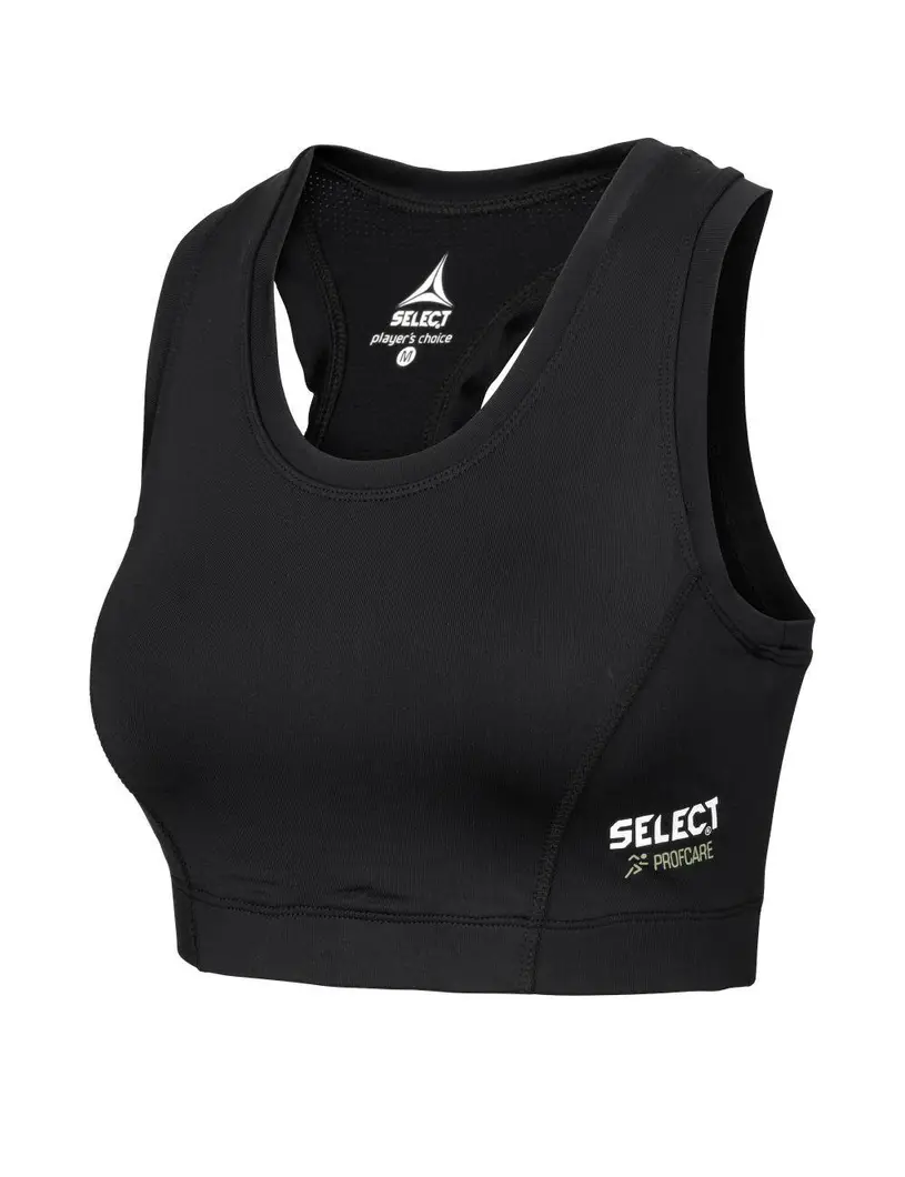 Спортивний топ SELECT Sports bra II  чорний, XL фото товару