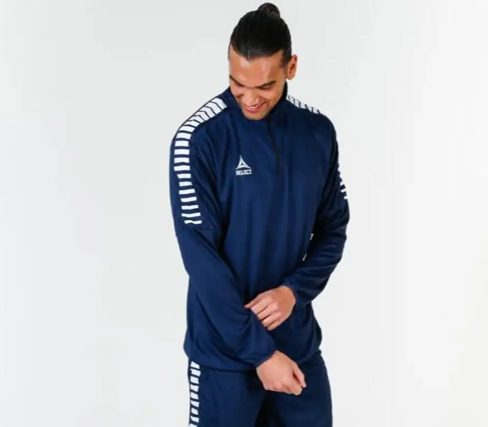Тренировочная кофта SELECT Argentina training sweat 1/2 zip  т.синій, 14 років фото товара