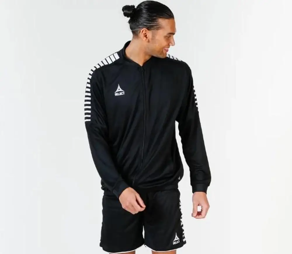 Спортивна куртка SELECT Argentina zip jacket  чорний, S фото товару