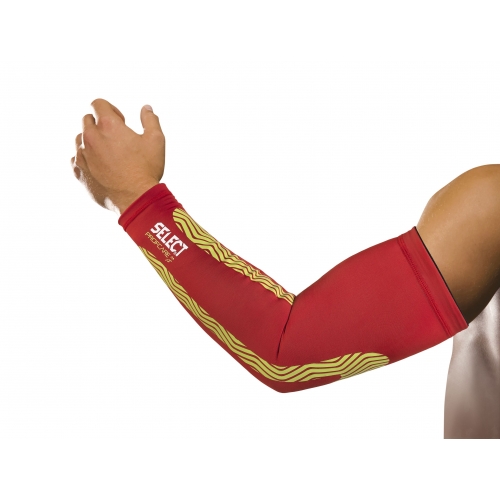 Рукав компресійний SELECT Compression sleeve 6610  червоний, S фото товару