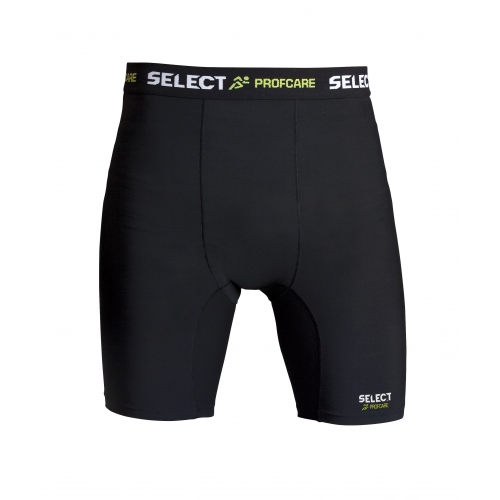 Термошорты SELECT Compression shorts 6402  чорний, S фото товара