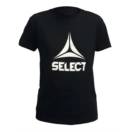 Футболка SELECT T-Shirt Basic with big Select logo (010) чорний, XXXL