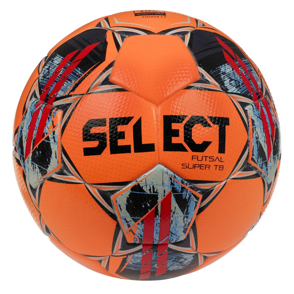 Мяч футзальный SELECT Futsal Super TB (FIFA QUALITY PRO) v22 помаранч/червон, 4