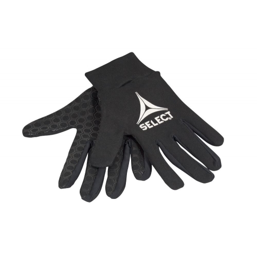 Рукавички ігрові SELECT Players gloves (010) чорний, L (10)