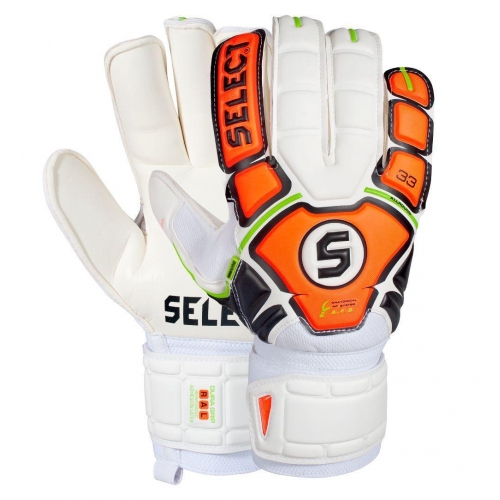 Перчатки вратарские SELECT 33 Allround (336) біл/помаранч/чорн, 7
