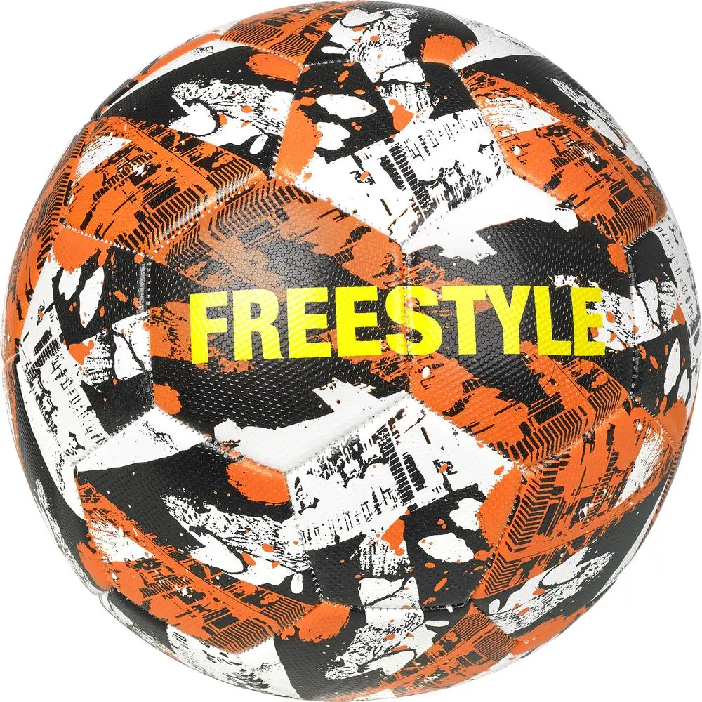 Мяч для футбольного фристайла Monta FreeStyler v22 біл/помар, 4,5