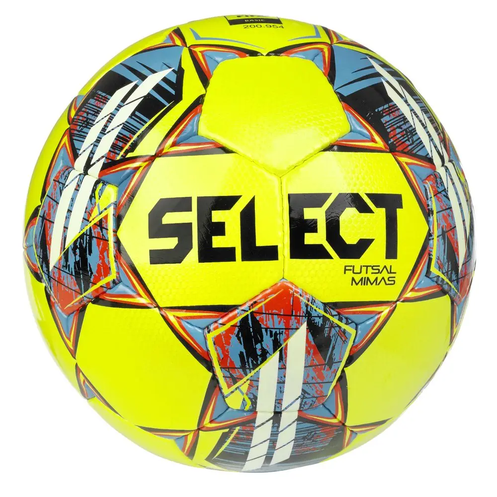 Мяч футзальный SELECT Futsal Mimas (IMS) (321) жовт\блакит\чорн, 4
