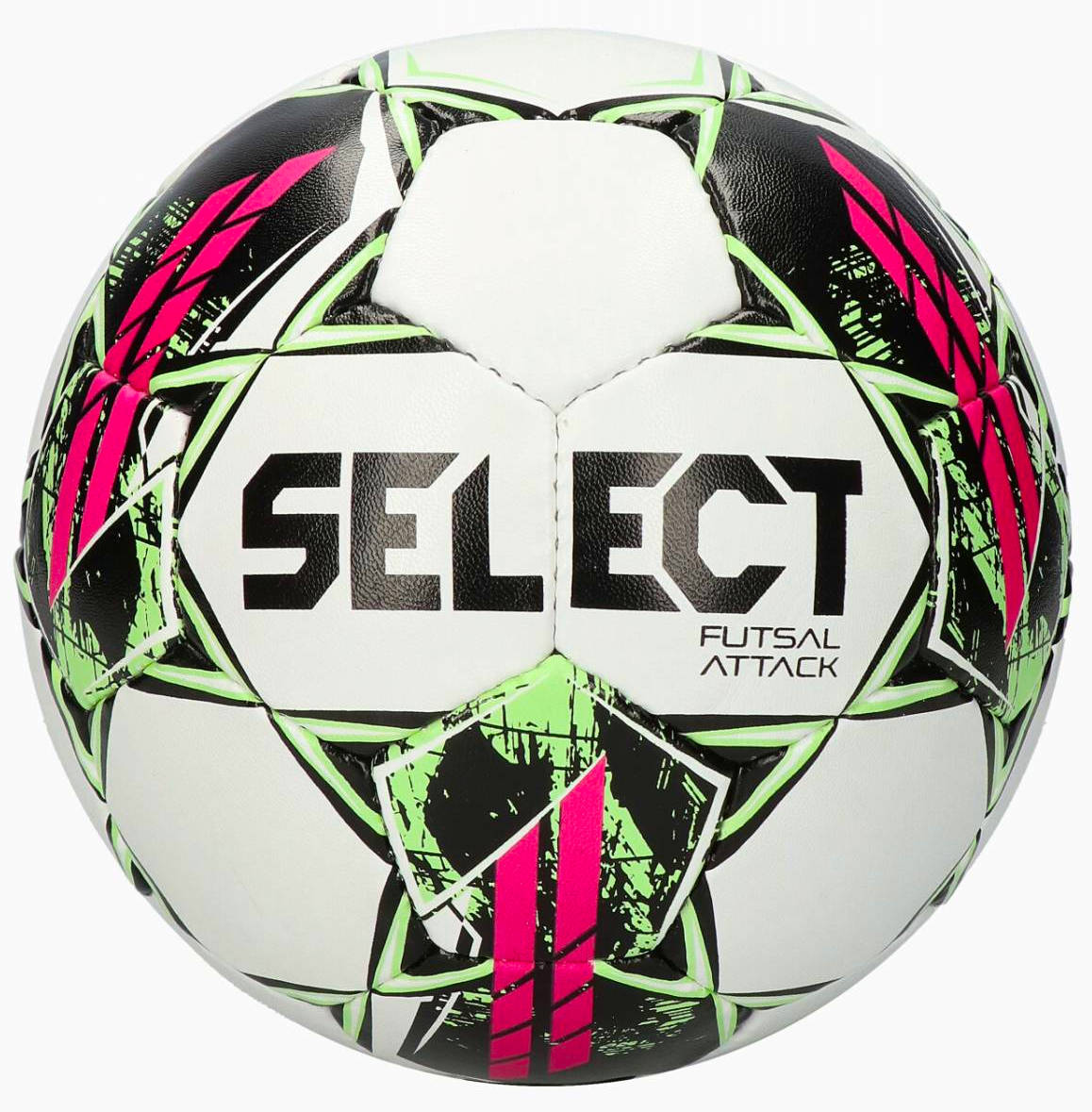 Мяч футзальный SELECT Futsal Attack v22 біл/рожев, 4