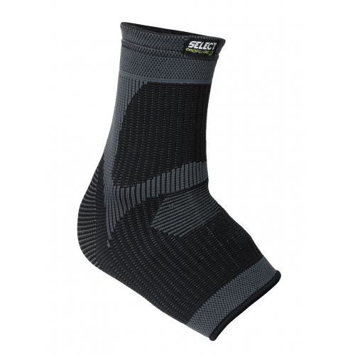 Гомілкостоп SELECT Elastic Ankle support  т.сірий, S фото товару