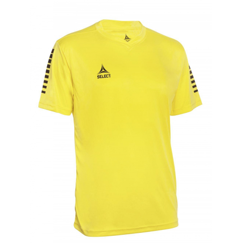Футболка SELECT Pisa player shirt  жовто/чорний, M фото товара