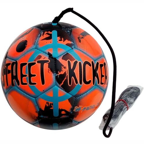 Мяч футбольный SELECT Street Kicker  оранж/блакит, 4 фото товара
