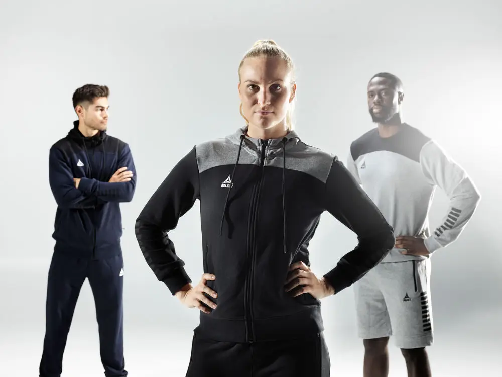 Світшот SELECT Oxford Sweat (968) сіро/чорн, S