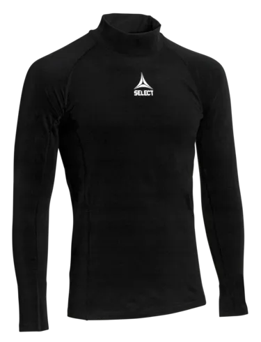 Термогольф утепленный SELECT Baselayer shirt turtleneck Winter with long sleeves (L/S) (010) чорний, L