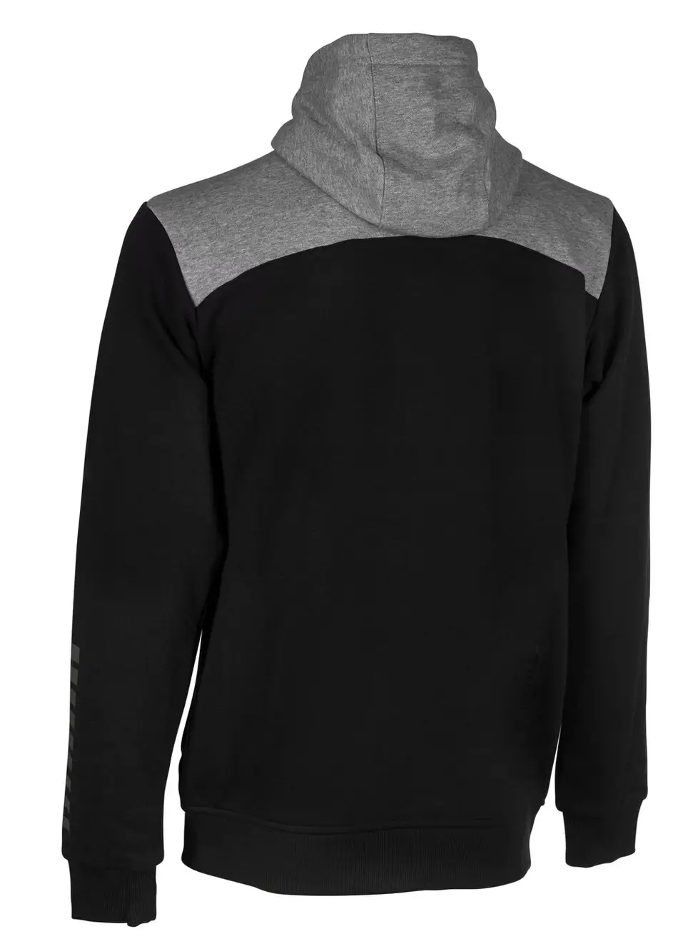 Толстовка SELECT Oxford zip hoodie (637) чорн/сірий, S