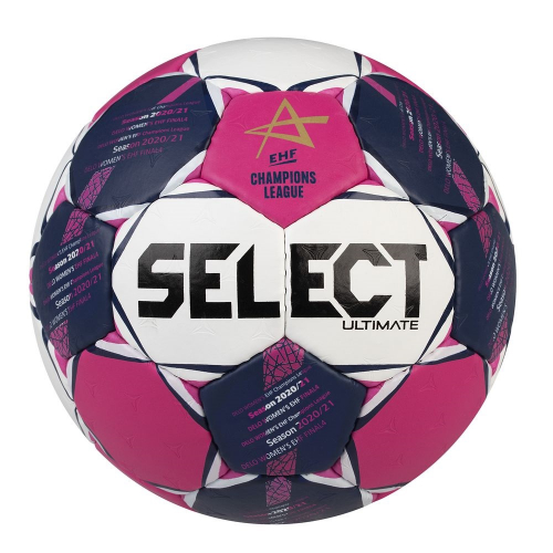 Мяч гандбольный SELECT Ultimate Champions League Match men  біл/син/рожев, junior 2 фото товара