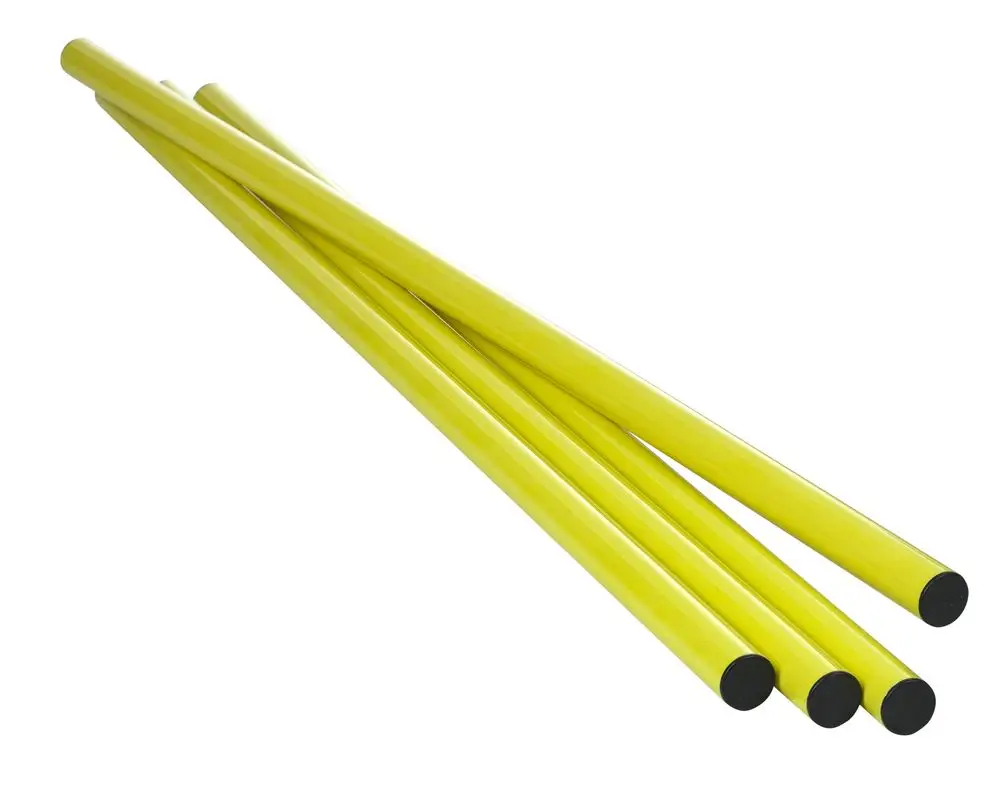 Жердини для тренувального набору SELECT (4 штуки) жовтий, 90 см