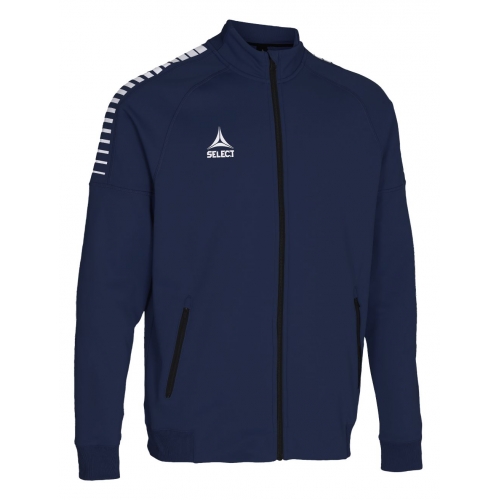 Спортивная куртка SELECT Brazil zip jacket  т.синій, S фото товара