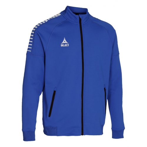Спортивна куртка SELECT Brazil zip jacket  синій, M фото товару