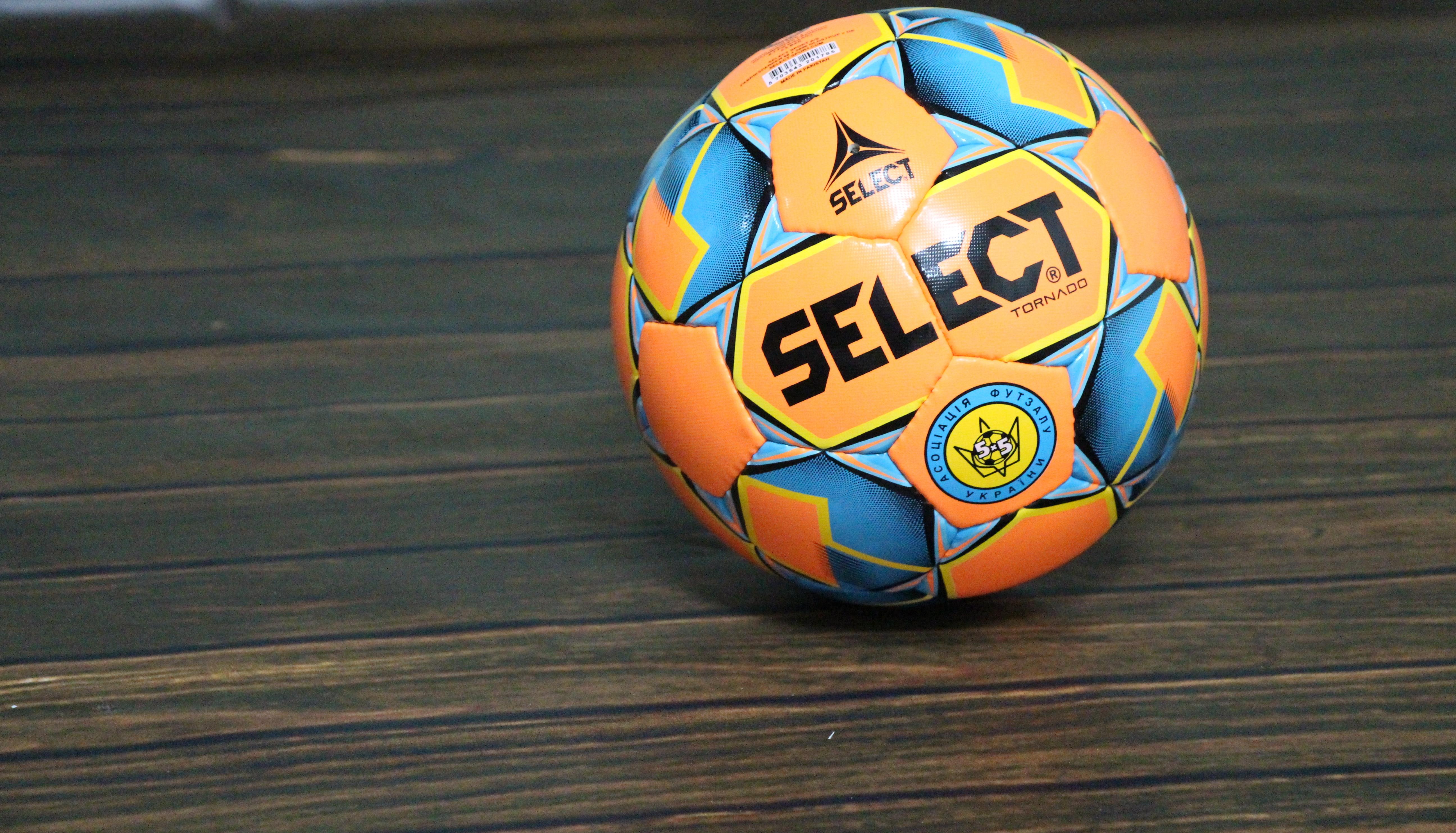 М’яч футзальний SELECT Futsal Tornado (FIFA Quality PRO)  помаран/синій фото товару