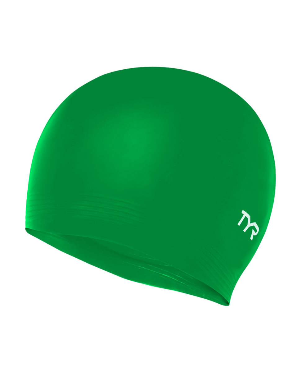 Шапочка для плавання TYR Latex Swim Cap, Green, Onesize, Green