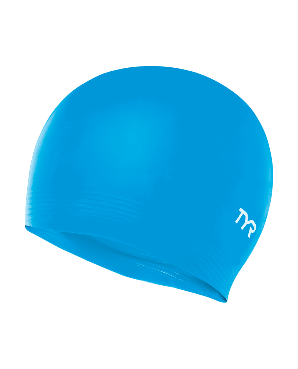 Шапочка для плавання TYR Latex Swim Cap, Royal, Onesize, Royal