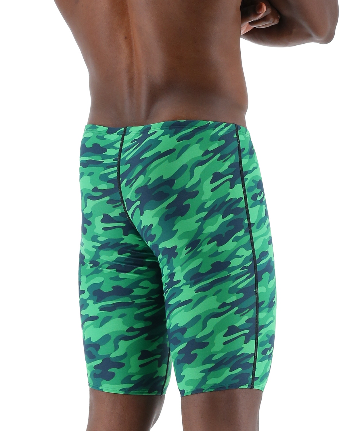 Чоловічі плавки-джаммери TYR Men's Camo Jammer, Green, 28, Green