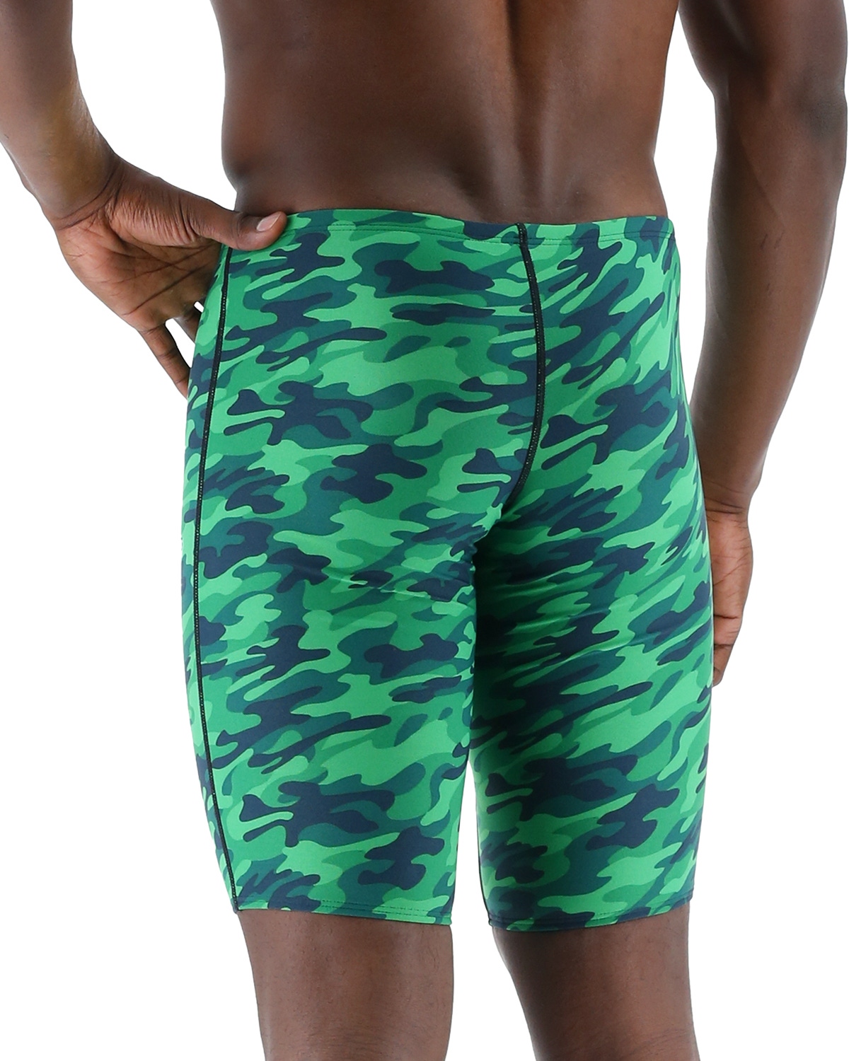 Чоловічі плавки-джаммери TYR Men's Camo Jammer, Green, 28, Green