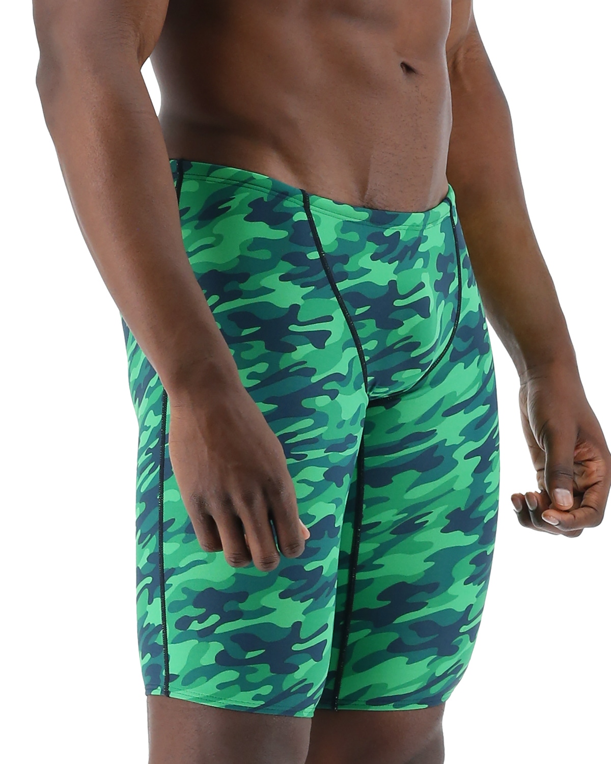 Чоловічі плавки-джаммери TYR Men's Camo Jammer, Green, 28, Green
