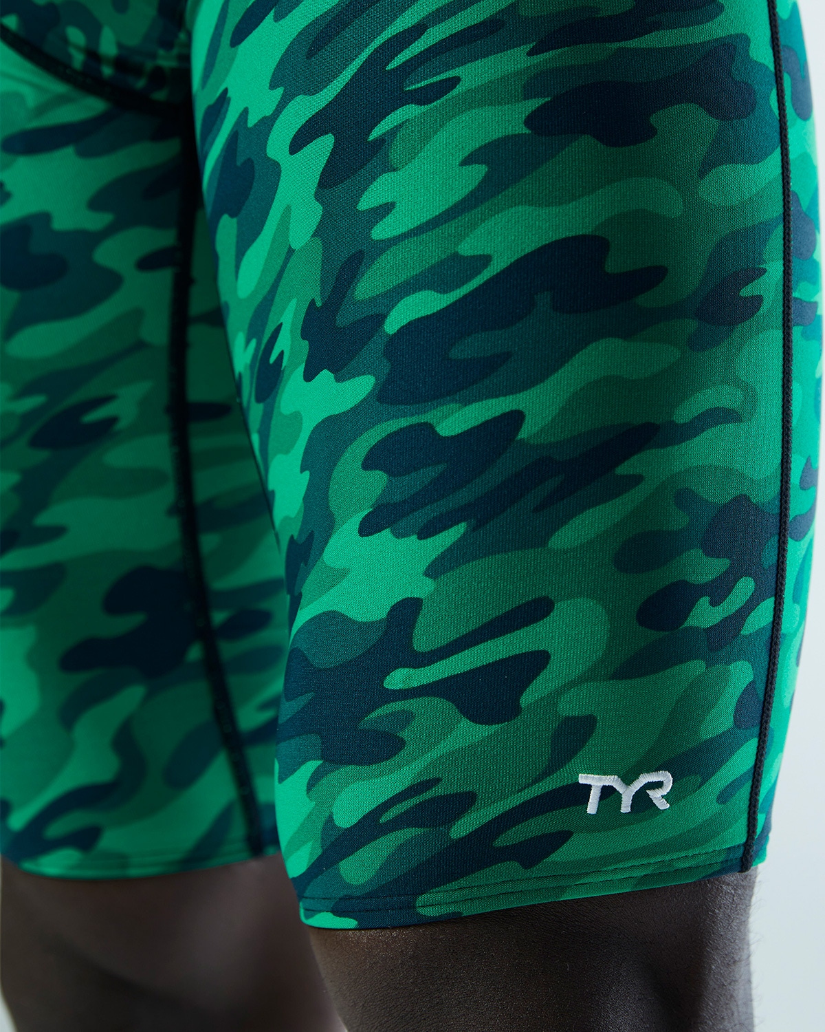 Чоловічі плавки-джаммери TYR Men's Camo Jammer, Green, 28, Green