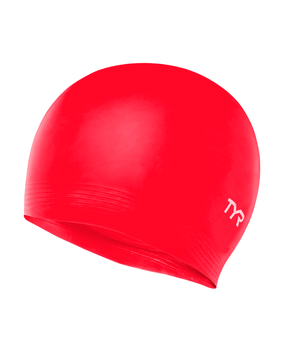 Шапочка для плавання TYR Latex Swim Cap, Red, Onesize, Red