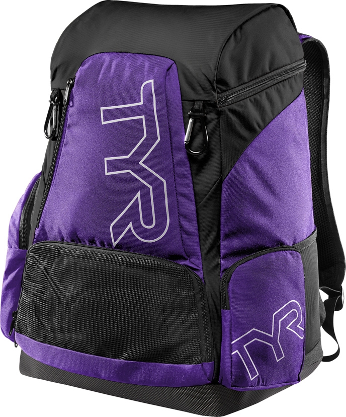 Рюкзак TYR Alliance 45л , Фиолетовый/Черный, Purple/Black