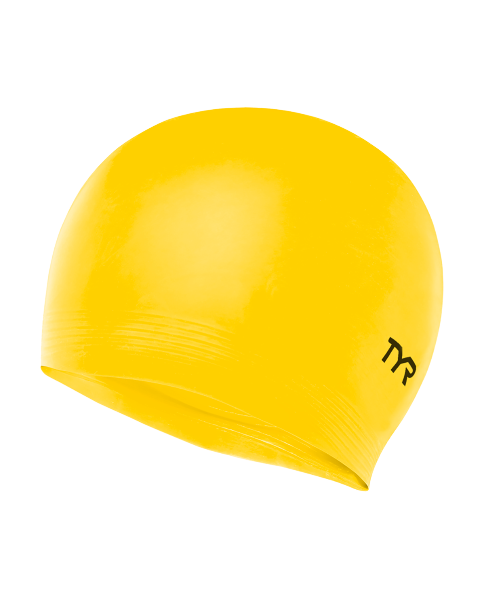 Шапочка для плавання TYR Latex Swim Cap, Fl. Yellow, Onesize, Fl. Yellow