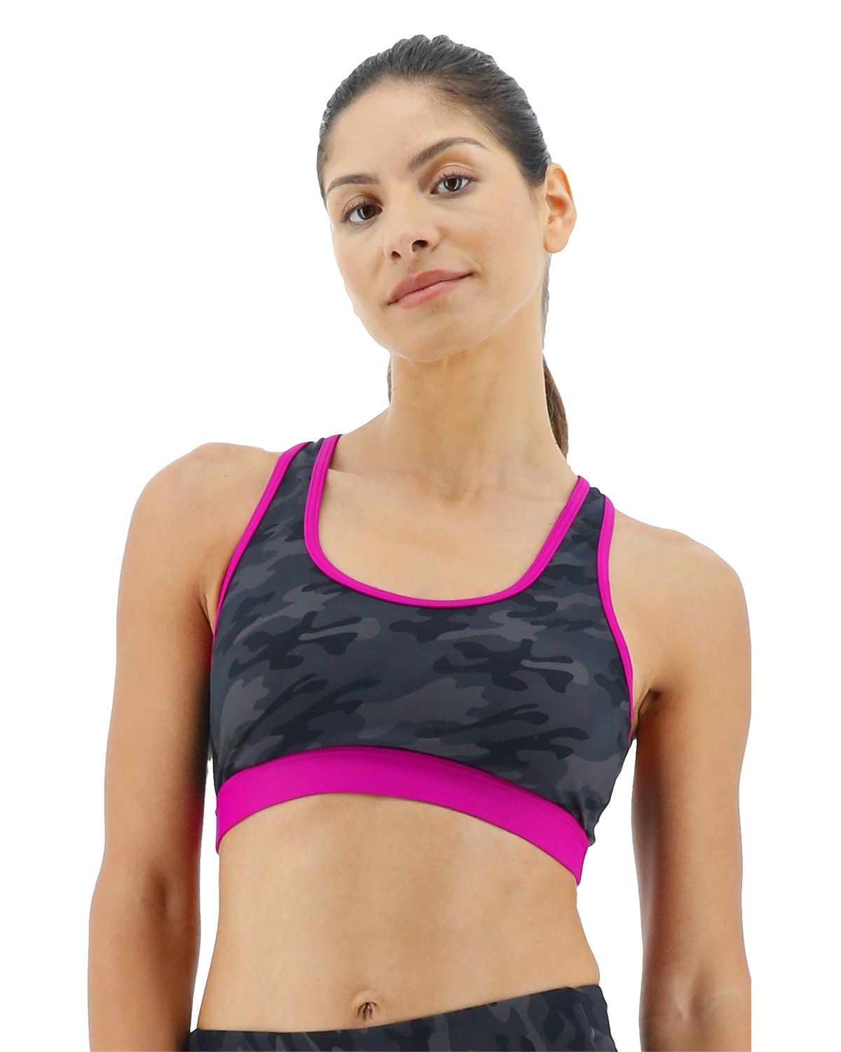 Топ жіночий TYR Women’s Blackout Camo Lyn Racerback, Black, 6, Black