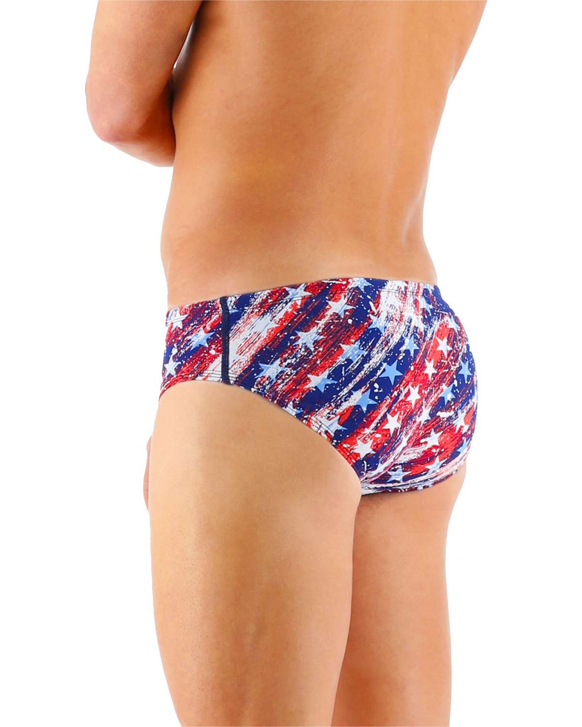 Чоловічі плавки TYR Men's Homeland Racer, Red/White/Blue, 26, Red/White/Blue