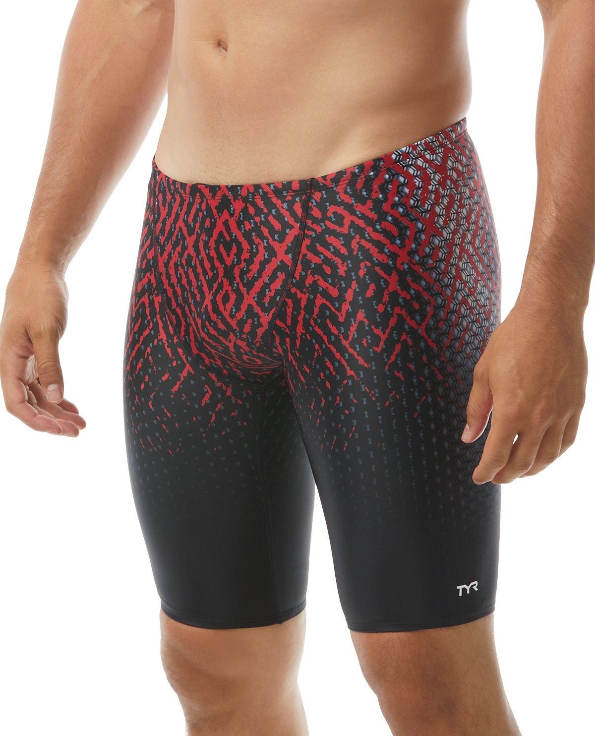 Чоловічі плавки-джаммери TYR Men’s Odyssey Jammer, Червоний, 34, Red