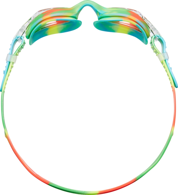 Окуляри TYR Swimple Tie Dye Kids, Green/Orange