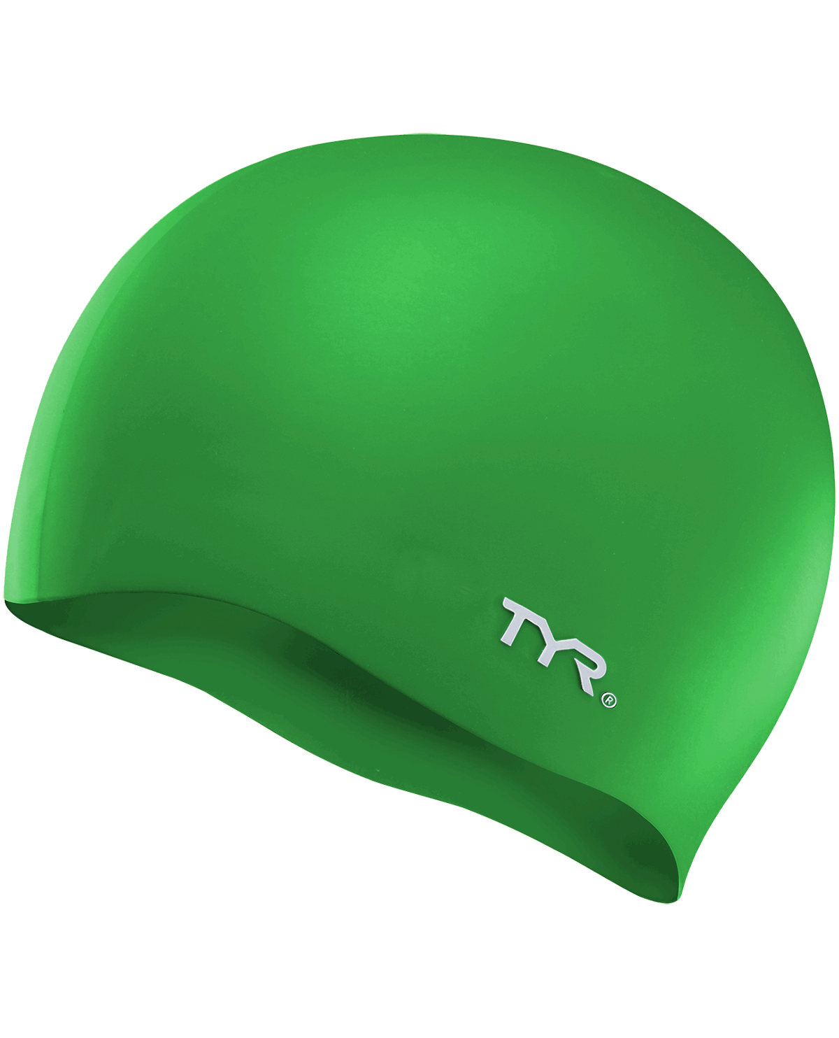 Шапочка для плавання TYR Wrinkle Free Silicone Swim Cap, Green, Onesize, Green
