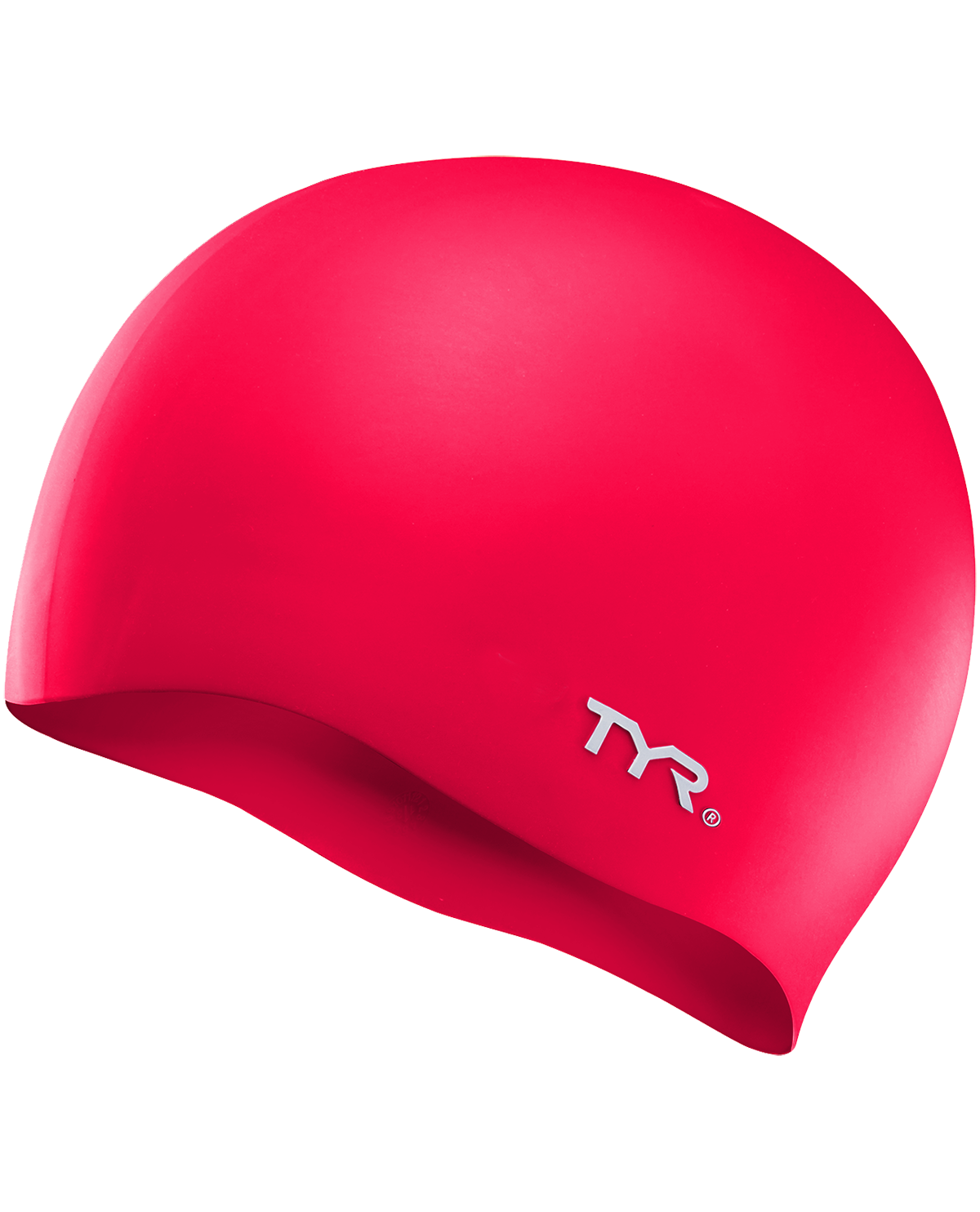 Шапочка для плавання TYR Wrinkle Free Silicone Swim Cap, Red, Onesize, Red