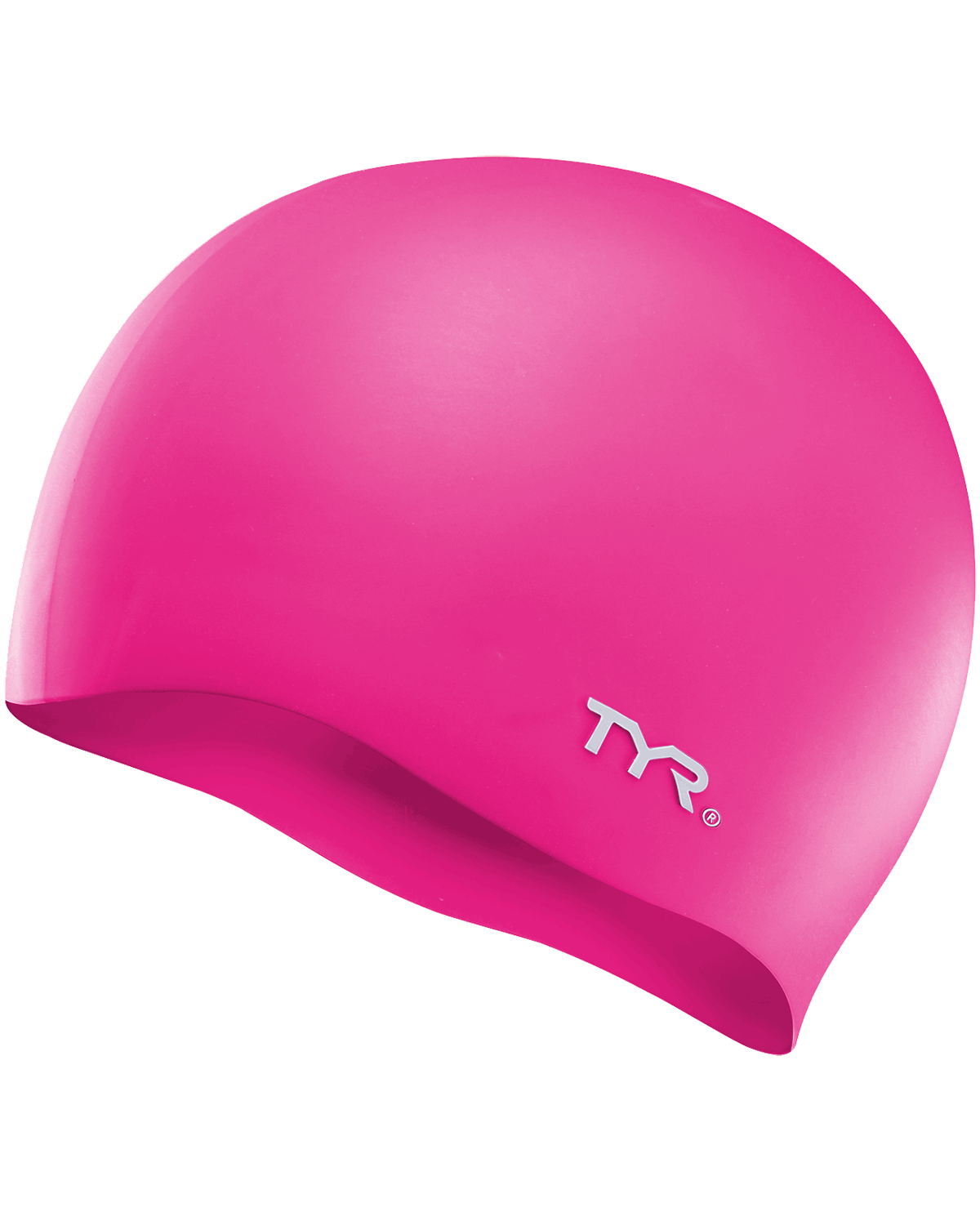 Шапочка для плавання TYR Wrinkle Free Silicone Swim Cap, Fl. Pink, Onesize, Fl. Pink