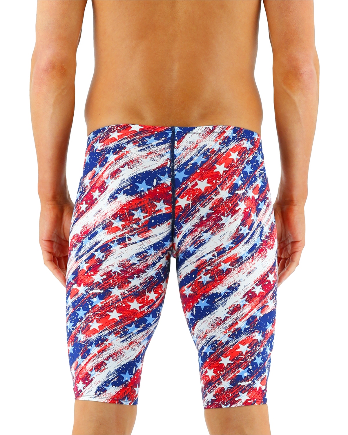 Чоловічі плавки-джаммери TYR Mens' Homeland Jammer, Red/White/Blue, 26, Red/White/Blue